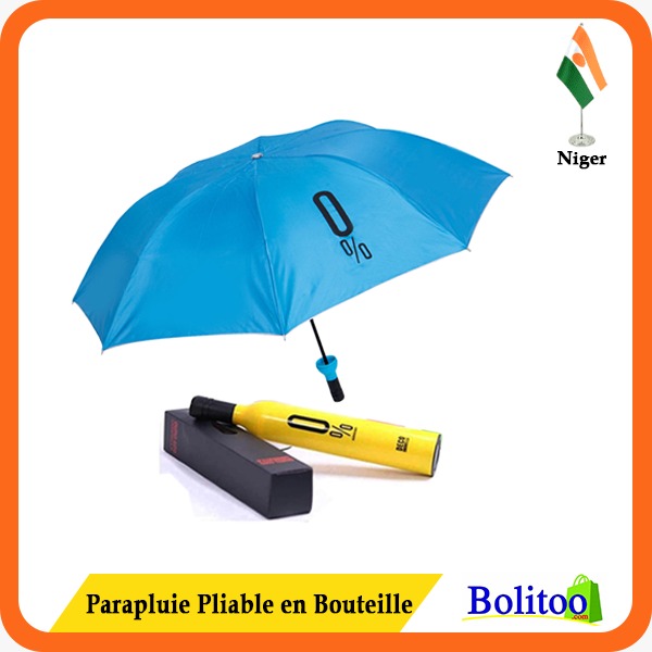 Parapluie Pliable en Bouteille