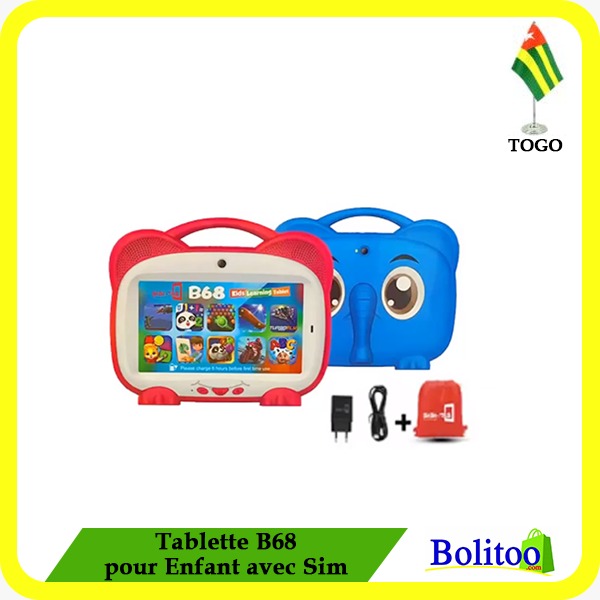 Tablette B68 pour Enfant avec SIM