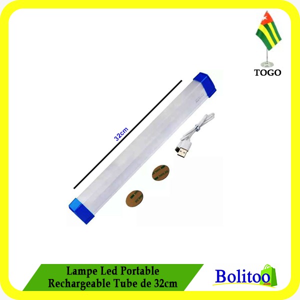 Lampe LED Portable Rechargeable Tube