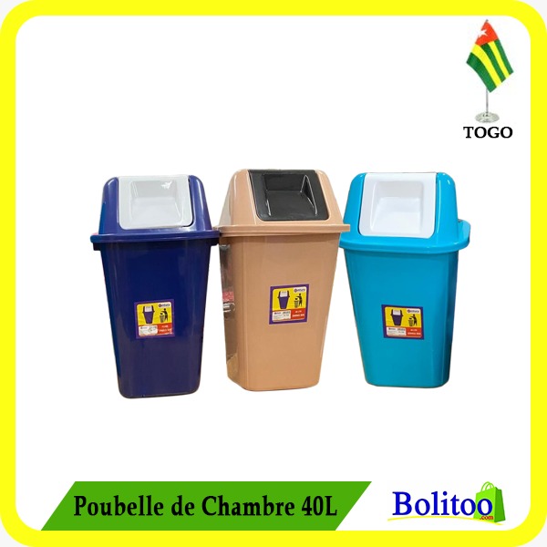 Poubelle de Chambre 40L