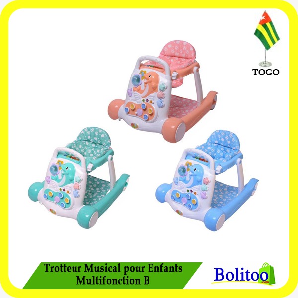 Trotteur Musical pour Enfants Multifonction