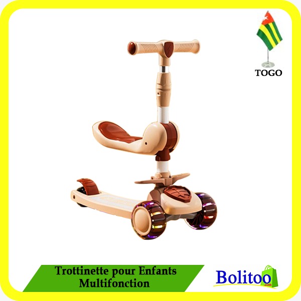 Trottinette pour Enfants Multifonction