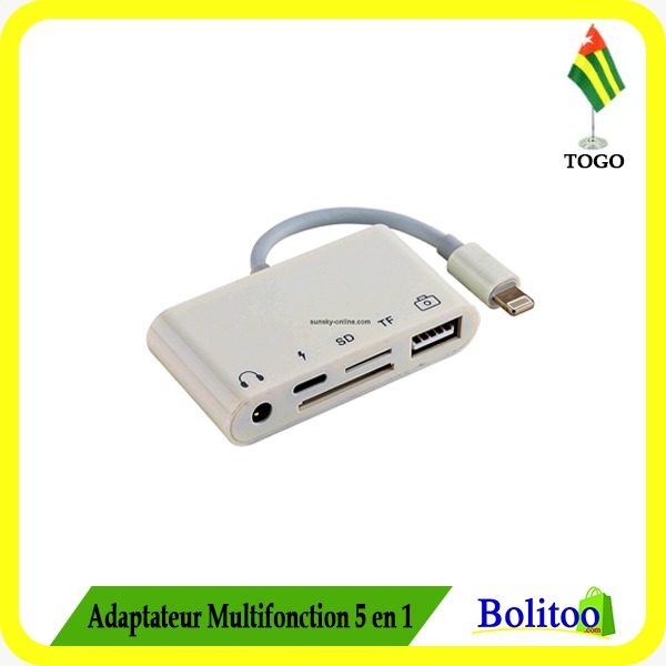 Adaptateur Multifonction 5 en 1