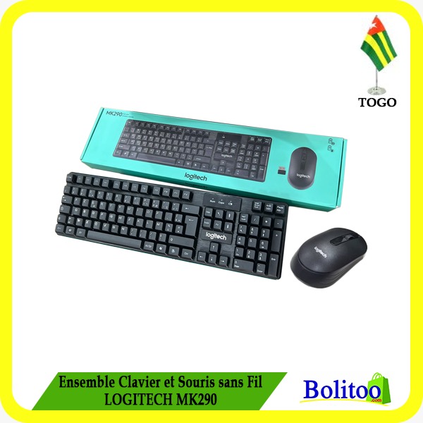 Ensemble Clavier et Souris sans fil LOGITECH MK290