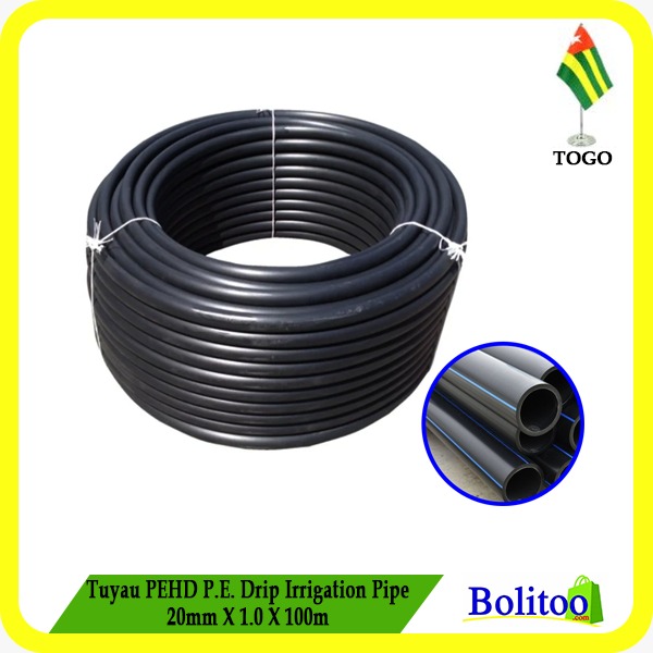 Tuyau PEHD PE Drip Irrigation Pipe