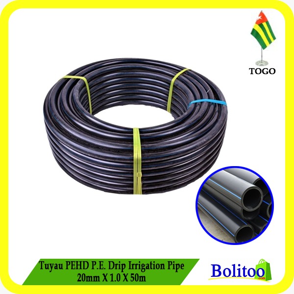 Tuyau PEHD PE Drip Irrigation Pipe