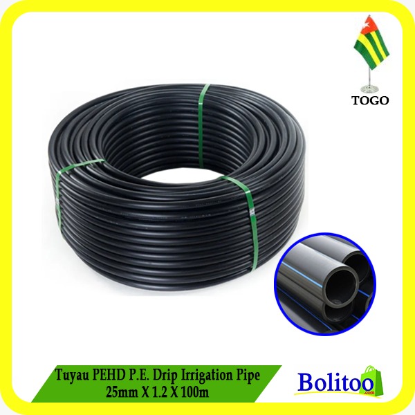 Tuyau PEHD PE Drip Irrigation Pipe