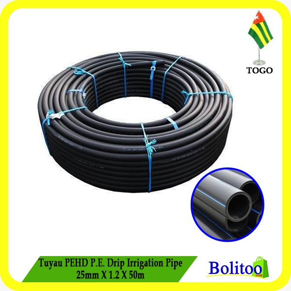 Tuyau PEHD PE Drip Irrigation Pipe