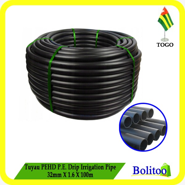 Tuyau PEHD PE Drip Irrigation Pipe