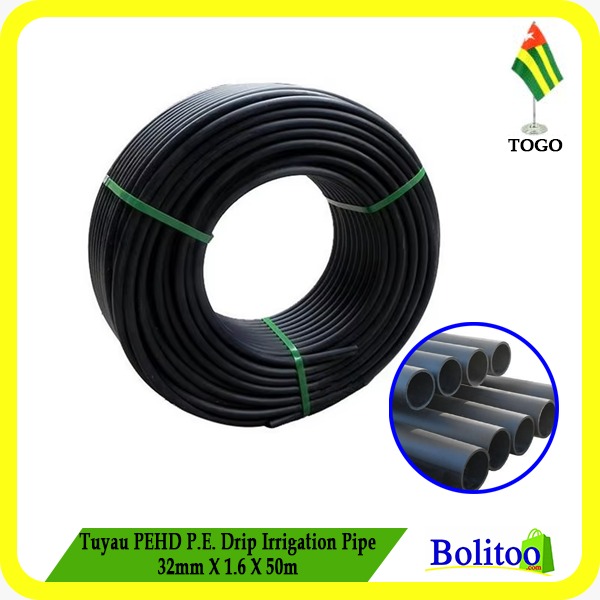 Tuyau PEHD PE Drip Irrigation Pipe