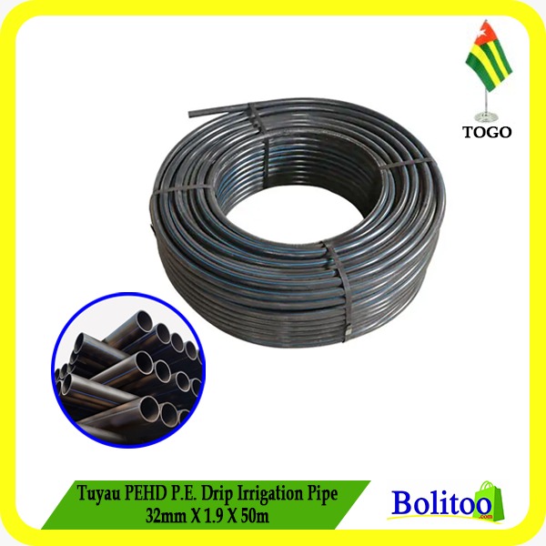 Tuyau PEHD PE Drip Irrigation Pipe