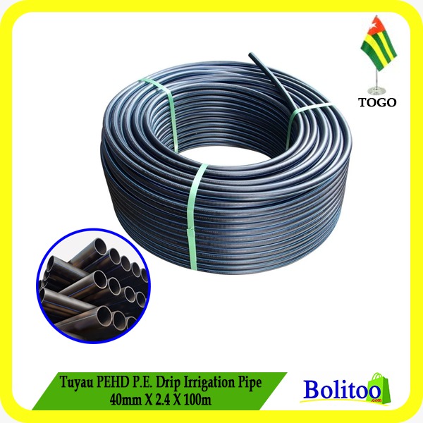 Tuyau PEHD PE Drip Irrigation Pipe