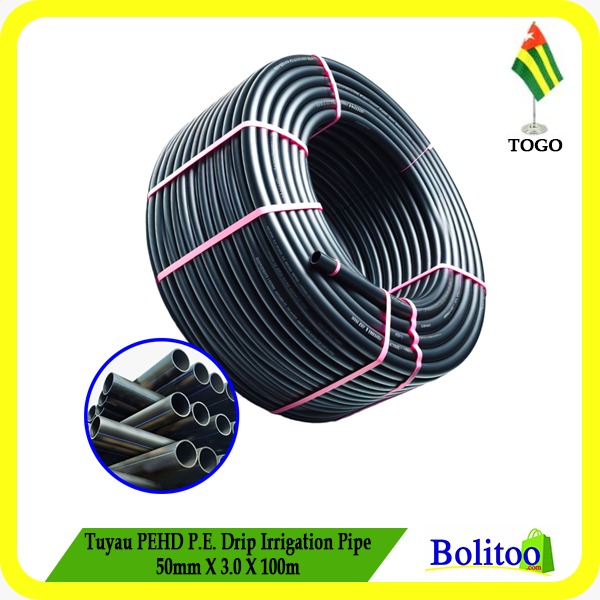 Tuyau PEHD PE Drip Irrigation Pipe