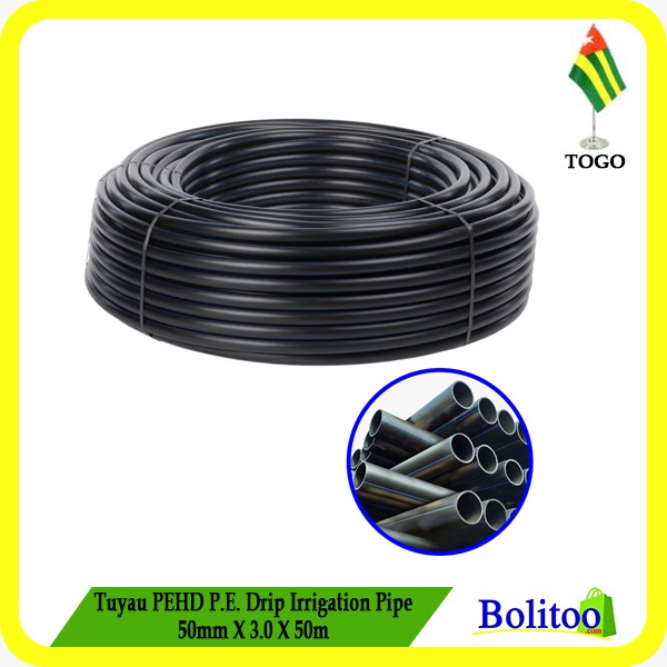 Tuyau PEHD PE Drip Irrigation Pipe