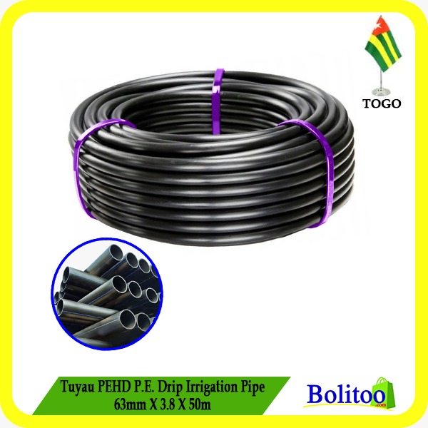 Tuyau PEHD PE Drip Irrigation Pipe