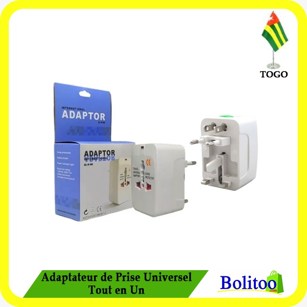 Adaptateur de Prise Universel tout en un