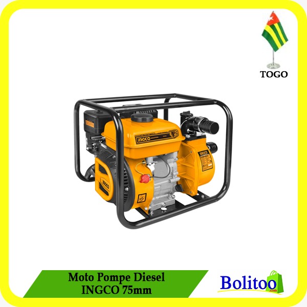 Moto Pompe Diesel INGCO 75mm