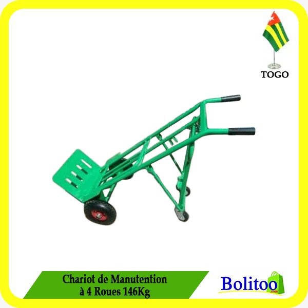 Chariot de Manutention à 4 Roues