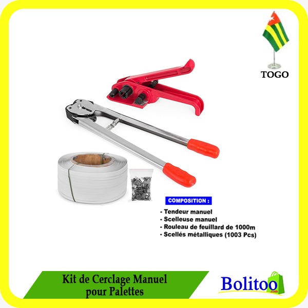 Kit de Cerclage Manuel pour Palettes