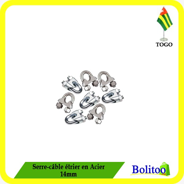 Serre-câble Étrier en Acier