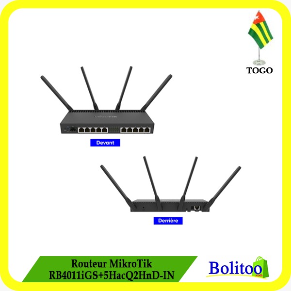 Routeur Mikrotik RB4011iGS+5HacQ2HnD-IN
