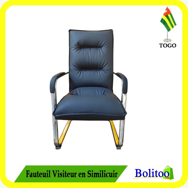 Fauteuil Visiteur en Similicuir
