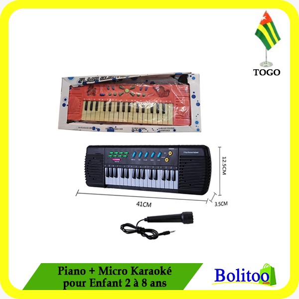 Piano + Micro Karaoké pour Enfant