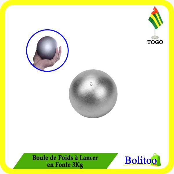 Boule de Poids à Lancer en Fonte
