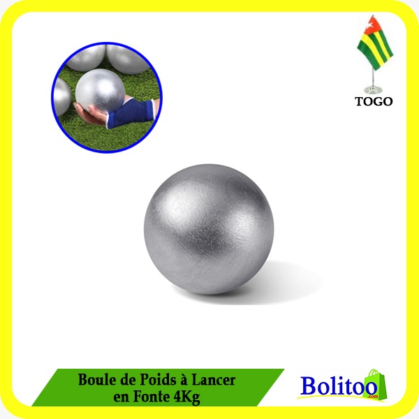 Boule de Poids à Lancer en Fonte