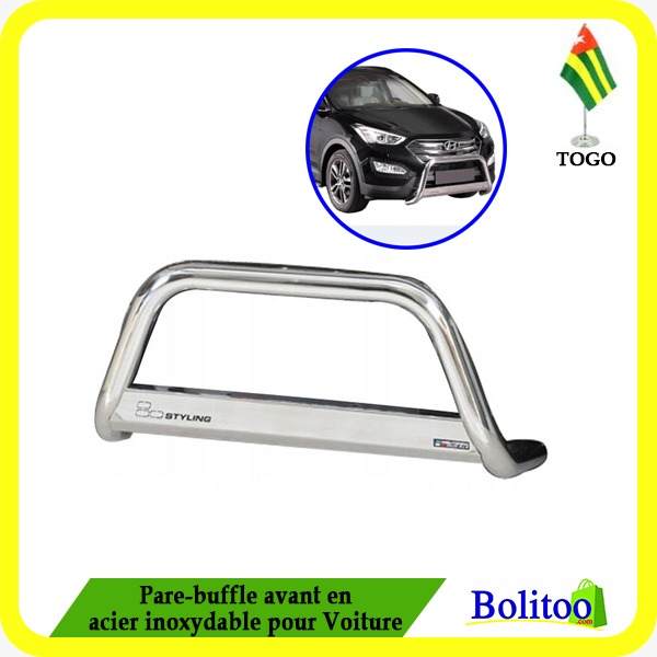 Pare-buffle avant en acier inoxydable pour voiture