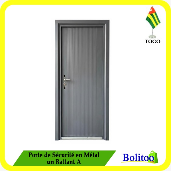 Porte de Sécurité en Métal un Battant