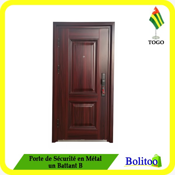 Porte de Sécurité en Métal un Battant