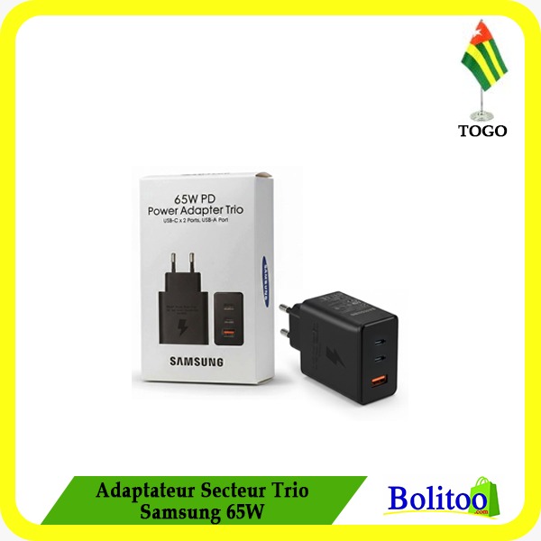 Adaptateur Secteur Trio Samsung
