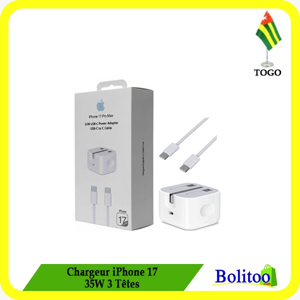 Chargeur iPhone 17