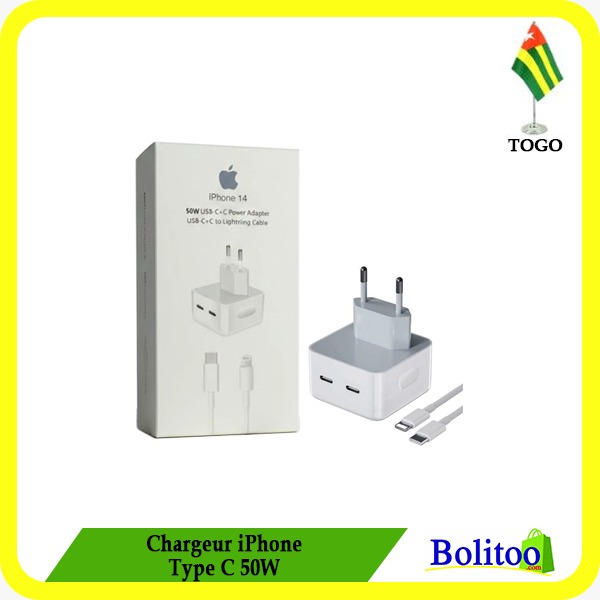 Chargeur iPhone Type C