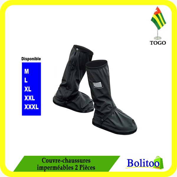 Couvre-chaussures Imperméable 2Pcs