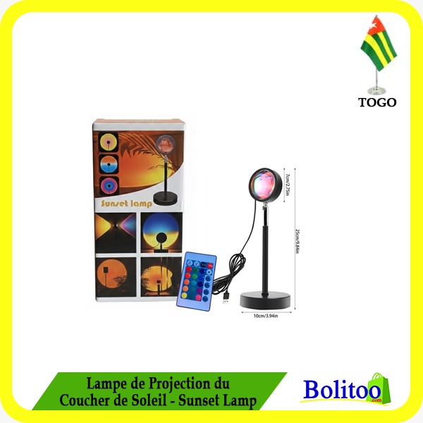 Lampe de Projection du Coucher de Soleil - Sunset Lamp