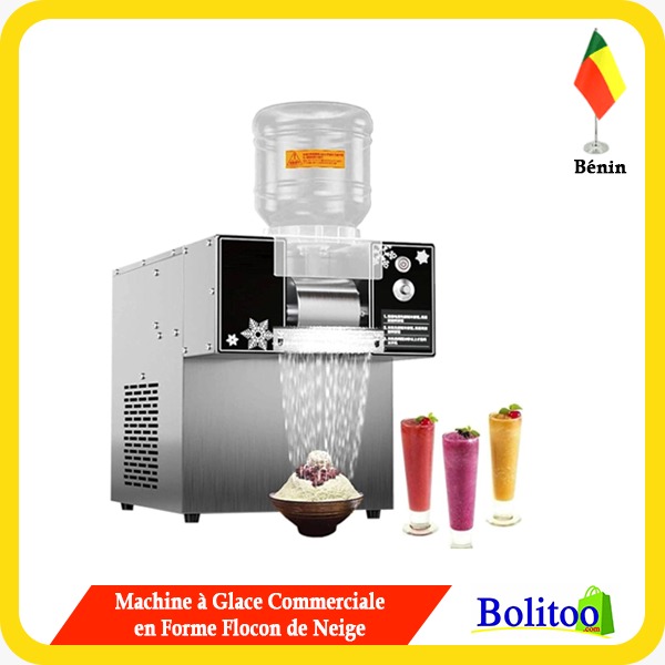 Machine à Glace Commerciale en Forme Flocon de Neige