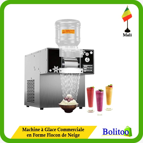 Machine à Glace Commerciale en Forme Flocon de Neige