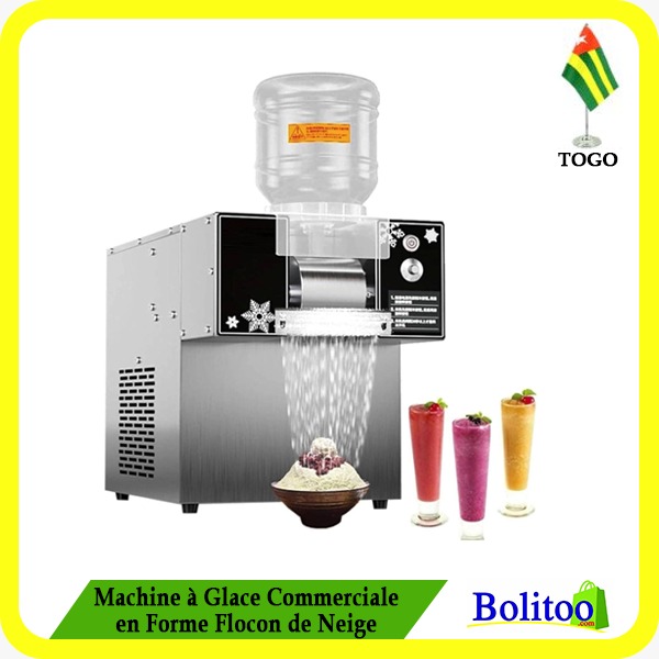 Machine à Glace Commerciale en Forme Flocon de Neige