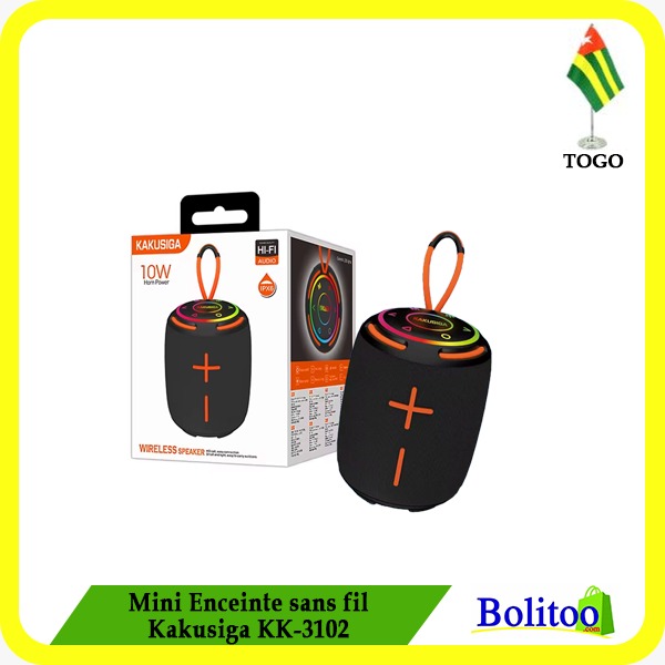 Mini Enceinte sans fil Kakusiga KK-3102