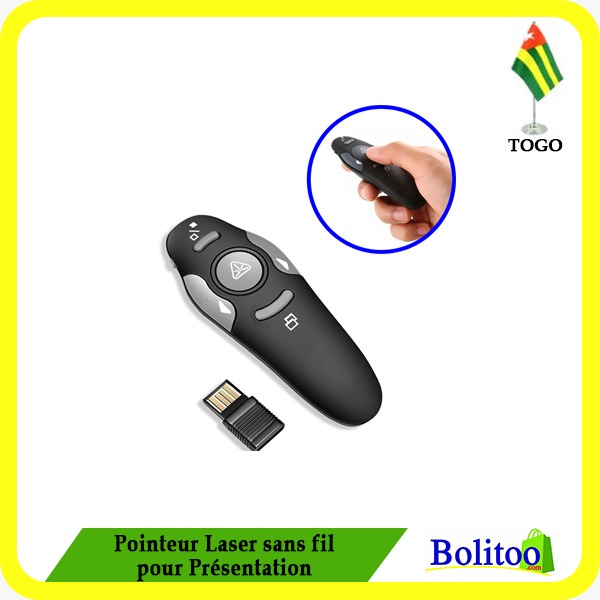 Pointeur Laser sans fil pour Présentation