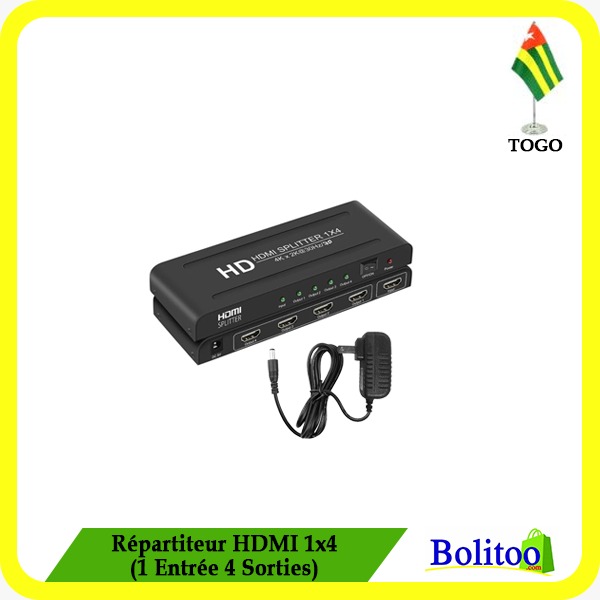 Répartiteur HDMI 1x4