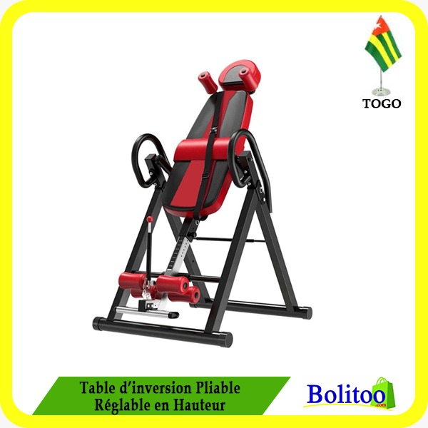 Table d'Inversion Pliable Réglable en Hauteur