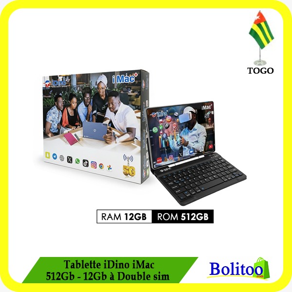 Tablette iDino iMac 512Gb - 12Gb à Double SIM