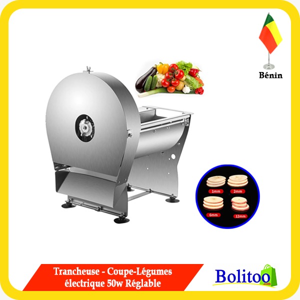 Trancheuse – Coupe-légumes Électrique 50W Réglable