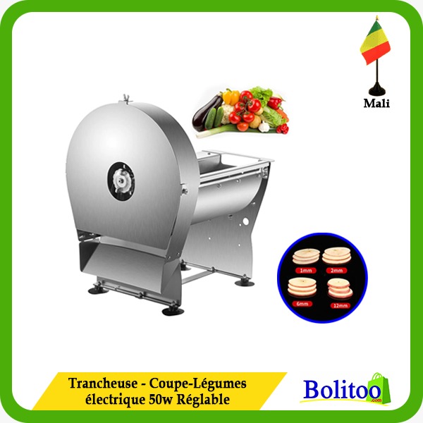 Trancheuse – Coupe-légumes Électrique 50W Réglable