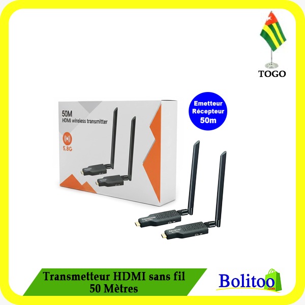 Transmetteur HDMI sans fil 50m