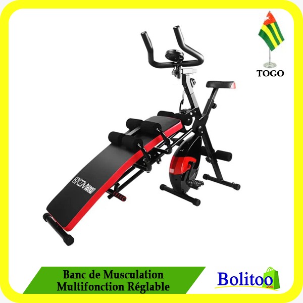 Banc de Musculation Multifonction Réglable