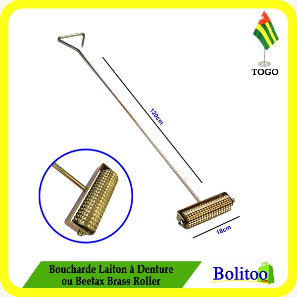 Boucharde Laiton à Denture ou Beetax Brass Roller